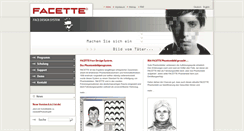 Desktop Screenshot of facettecom.edatasystem.com